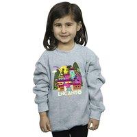 Disney Girl's Encanto Many Houses Sweatshirt in Grey | Size: 3-4 Years