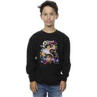 Disney Boy's Encanto Sister Goals Sweatshirt in Black | Size: 3-4 Years
