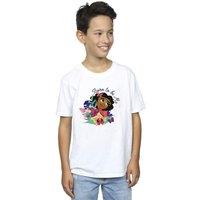 Disney Boy's Encanto Born To Be Me T-Shirt in White | Size: 3-4 Years