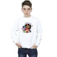 Disney Boy's Encanto Born To Be Me Sweatshirt in White | Size: 3-4 Years