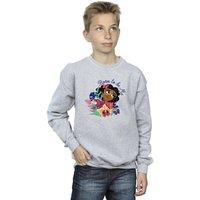 Disney Boy's Encanto Born To Be Me Sweatshirt in Grey | Size: 3-4 Years