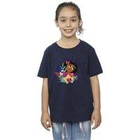Disney Girl's Encanto Born To Be Me Cotton T-Shirt in Navy | Size: 3-4 Years