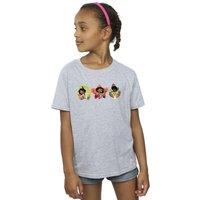 Disney Girl's Encanto Family Line Cotton T-Shirt in Grey | Size: 3-4 Years