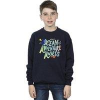 Disney Boy's Finding Dory Ocean Of Adventure Sweatshirt in Navy | Size: 3-4 Years