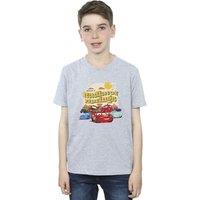Disney Boy's Cars Radiator Springs Group T-Shirt in Grey | Size: 3-4 Years