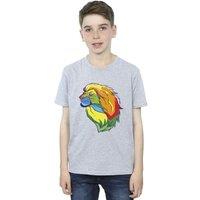 Disney Boy's The Lion King Colours T-Shirt in Grey | Size: 3-4 Years