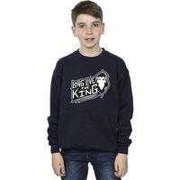 Disney Boy's The Lion King The King Sweatshirt in Navy | Size: 3-4 Years