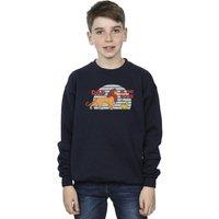 Disney Boy's The Lion King Dad Boss Sweatshirt in Navy | Size: 3-4 Years
