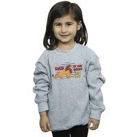 Disney Girl's The Lion King Dad Boss Sweatshirt in Grey | Size: 3-4 Years