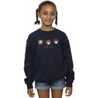 Disney Girl's Hocus Pocus Witchful Thinking Sweatshirt in Navy | Size: 3-4 Years