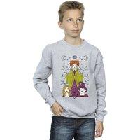 Disney Boy's Hocus Pocus Candle Sweatshirt in Grey | Size: 3-4 Years