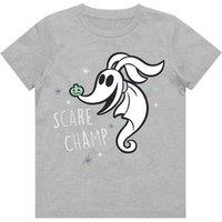 Nightmare Before Christmas Scare Champ T-Shirt in Grey | Size: 3-4 Years