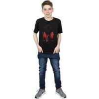 Star Wars: The Last Jedi Boy's Kneeling Kylo Ren Cotton T-Shirt in Black | Size: 12-13 Years