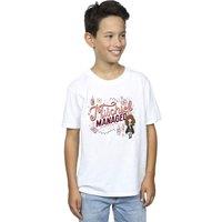 Harry Potter Boy's Mischief Managed Hermione T-Shirt in White | Size: 12-13 Years