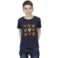 Disney Boy's Lilo & Stitch Halloween Costumes T-Shirt in Navy | Size: 5-6 Years