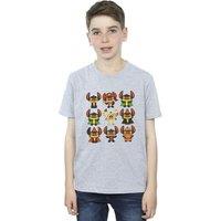 Disney Boy's Lilo & Stitch Halloween Costumes T-Shirt in Grey | Size: 7-8 Years