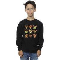 Disney Boy's Lilo & Stitch Halloween Costumes Sweatshirt in Black | Size: 3-4 Years