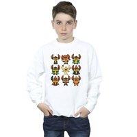 Disney Boy's Lilo & Stitch Halloween Costumes Sweatshirt in White | Size: 3-4 Years