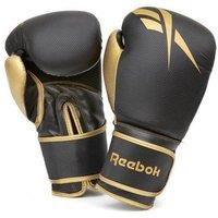 Reebok Boxing Gloves - Black & Gold | Size: 10oz