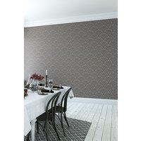 Hoopla Walls Deco Fan Matt Wallpaper in Black