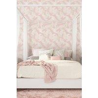 Hoopla Walls Feathers Matt Wallpaper in Pale Pink