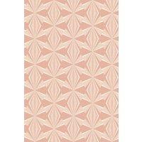 Hoopla Walls Sunray Diamond Matt Wallpaper in Pink