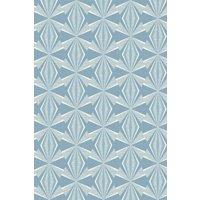 Hoopla Walls Sunray Diamond Matt Wallpaper in Blue