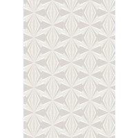 Hoopla Walls Sunray Diamond Matt Wallpaper in Grey
