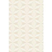 Hoopla Walls Sunray Diamond Matt Wallpaper in Beige