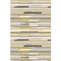 Hoopla Walls Horizontal Stripe Matt Wallpaper in Olive