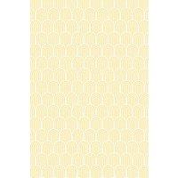 Hoopla Walls Retro Arch Matt Wallpaper in Yellow