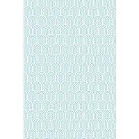 Hoopla Walls Retro Arch Matt Wallpaper in Teal