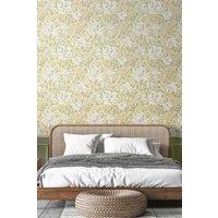 Hoopla Walls Honeysuckle Leaf Trail Matt Wallpaper in Natural