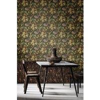 Hoopla Walls Lily Ogee Matt Wallpaper in Black
