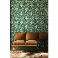 Hoopla Walls Lily Ogee Matt Wallpaper in Emerald