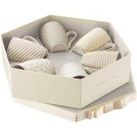 Belleek Living 'Geometric Pastles' Set of 6 Mugs