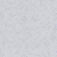 A.S. Creation Industrial Stone Concrete Plain Textured Plaster Effect Wallpaper in Silver
