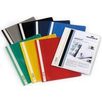 Durable Duraplus Project Folder Document Report File - 25 Pack - A4+ Assorted