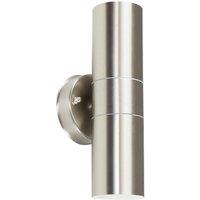 ValueLights Up/Down Silver Outdoor Wall-Up Down Light