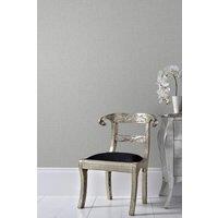 Boutique Grey Chenille Textured Plain Metallic Luxury Wallpaper | Size: 10000mm x 520mm
