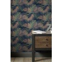 Boutique Jungle Glam Blue Green Wallpaper | Size: 10000mm x 520mm