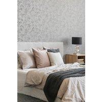 Superfresco Hedgerow Floral Grey & Pale Gold Wallpaper | Size: 10000mm x 520mm