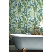 Envy Leaf It Out Twilight Wallpaper in Blue | Size: 10000mm x 520mm