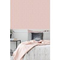Superfresco Eternity Geometric Blush Pink Metallic Wallpaper | Size: 10000mm x 520mm