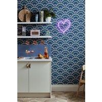 Graham & Brown Curve Earth Wallpaper in Navy | Size: 10000mm x 520mm