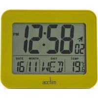 Acctim Otto Superbrite Digital Bedside Alarm Clock in Green