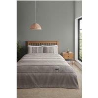 Catherine Lansfield 'Denim' Duvet Set in Grey | Size: King