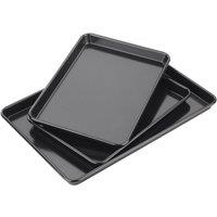 Tala Set of 2 Performance 3pcs Baking Trays in Black