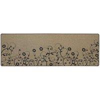 Elegance Range Indoor Machine Washable Runner Doormat 50 x 150 cm Trailing Flowers