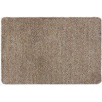 Kensington Machine Washable Barrier Doormat 50x75cm Brown